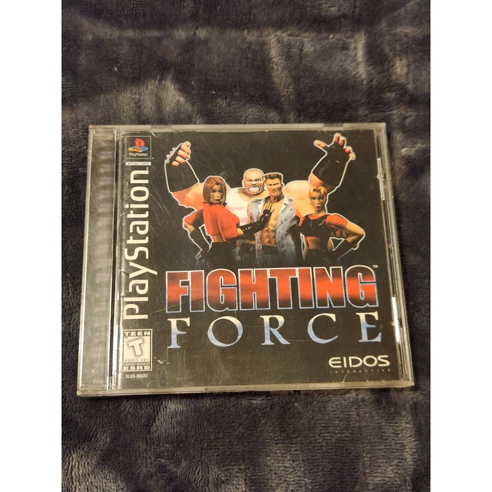 Fighting Force Sony PlayStation 1 PS1 UNTESTED AS IS